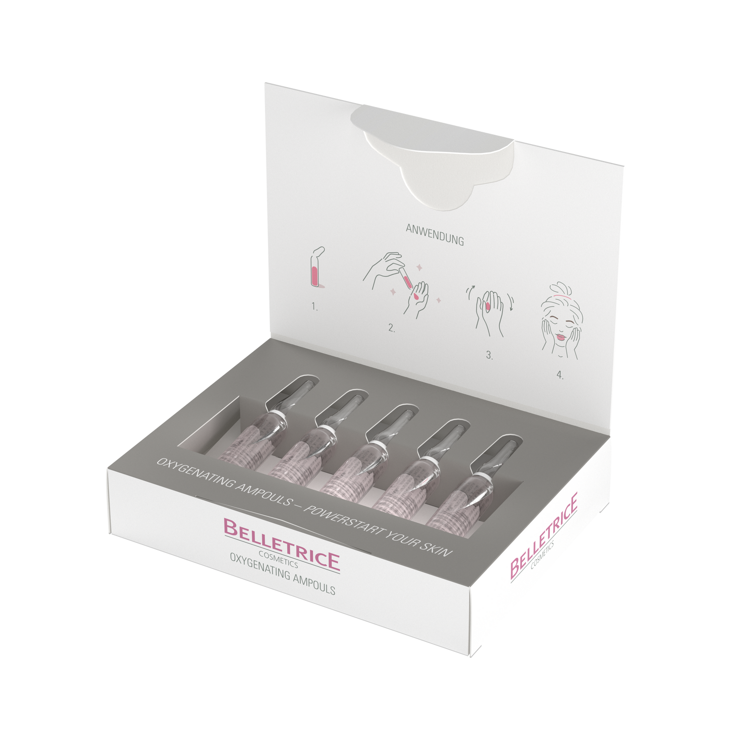 Oxygenating ampoules